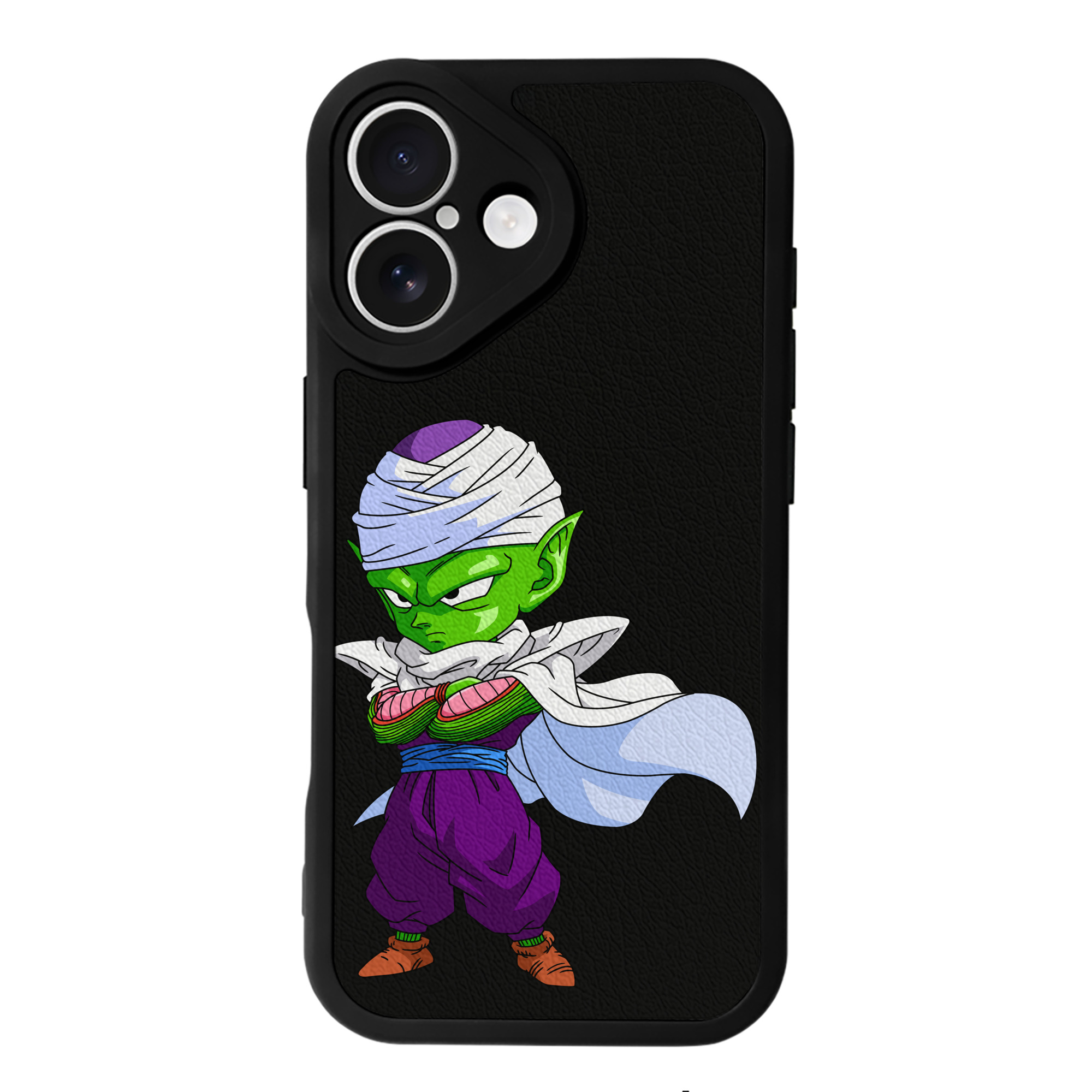 （画像用） ドラゴンボール ピッコロ DRAGON BALL Piccolo 【iPhone 16シリーズ対応】シリコンスマホケース（レザー調） 材質：シリコン